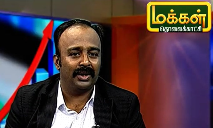 Vishnu Varadhan Live Panelist on Makkal TV